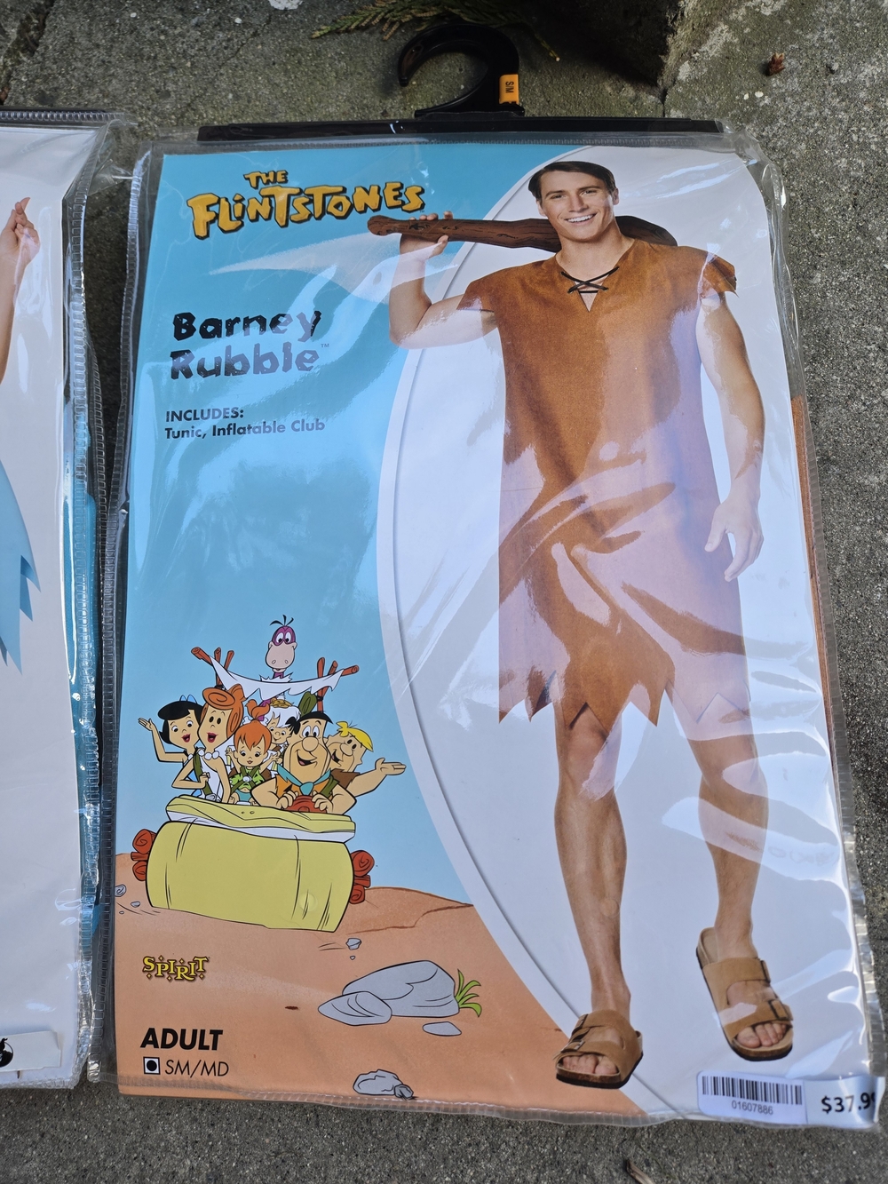 Barney Rubble Kids Costume - Brown